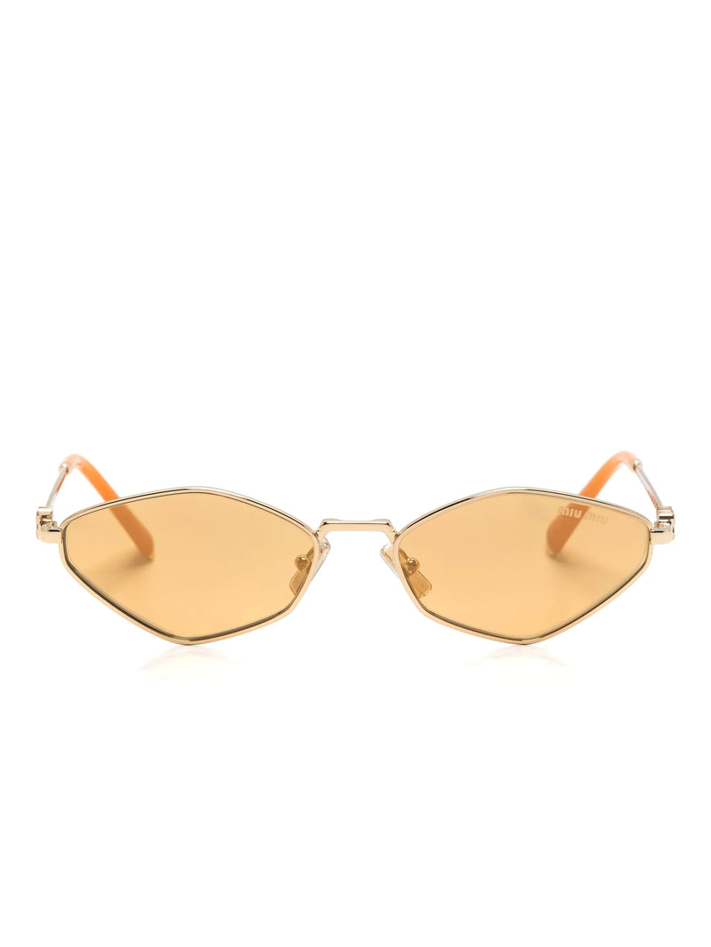 Óculos de sol Miu Miu Eyewear geométrico