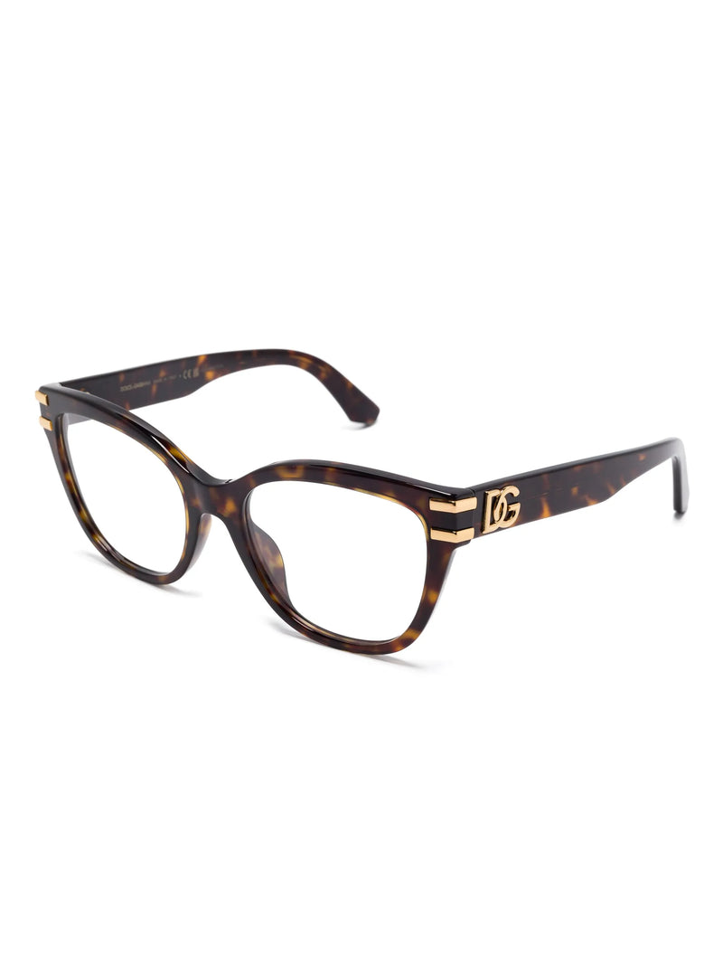 Óculos de Sol Dolce & Gabbana Eyewear com efeito tartaruga