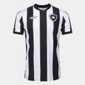 Camisa Botafogo I 23/24 s/n° Torcedor Reebok Masculina - Preto+Branco