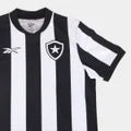 Camisa Botafogo I 23/24 s/n° Torcedor Reebok Masculina - Preto+Branco