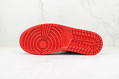 Air Jordan 1 Mid Red Black White