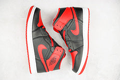 Air Jordan 1 Mid Red Black White